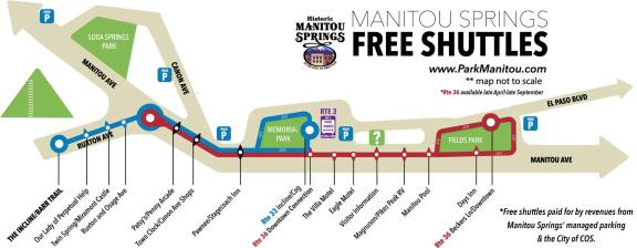 Manitou Springs Bus stops