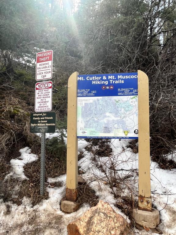 Mt. Cutler Trailhead