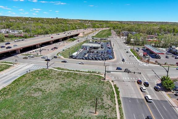 Aerial view of Motor Way Tejon Nevada I25