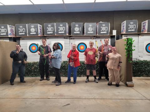 TRP participants explore Archery