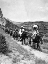 Ute Pass Trail Dedication; Courtesy of the Colorado Springs Pioneers Museum 